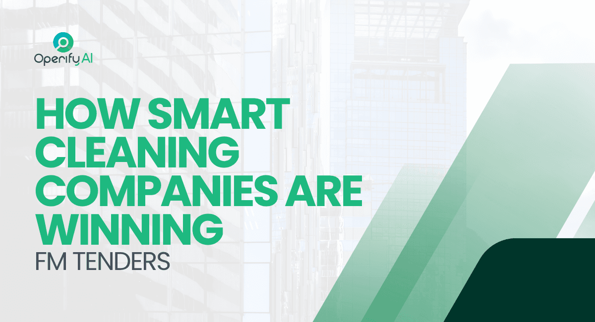 How Smart Cleaning Companies Are Winning FM Tenders