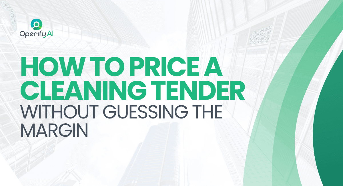 Cleaning Tender Pricing Without Guessing the Margin